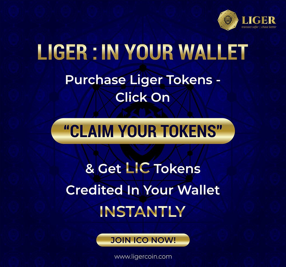 Great News! You can now Purchase #Liger Tokens and have them credited in your wallet instantly! Not to forget last 3 DAYS of #PREICO with incredible 40% Bonus ON! Visit ligercoin.com NOW! #Gaming #Casino #ICO #TokenSale  #ICOAlert #Crypto