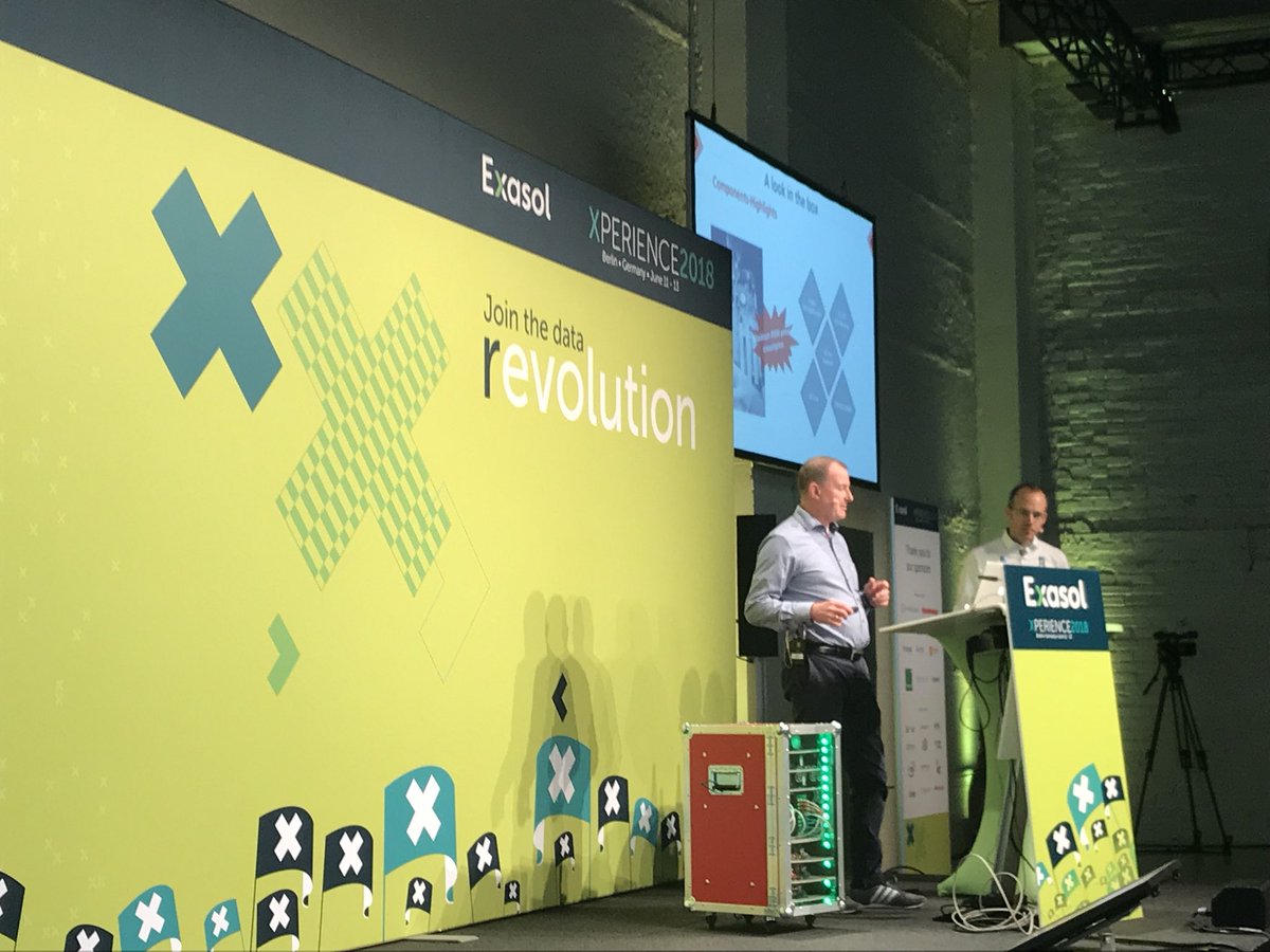 EXAGolo's tweet photo. Amazing self-service BI in a box including @ExasolAG, @tableau, ETL and Data Science, invented by our elite partner Areto Consulting. They added the Areto “Data Chef” as a special ingredient #XP18 #BI #DataScience #selfservice https://t.co/9A2M1q8AW7