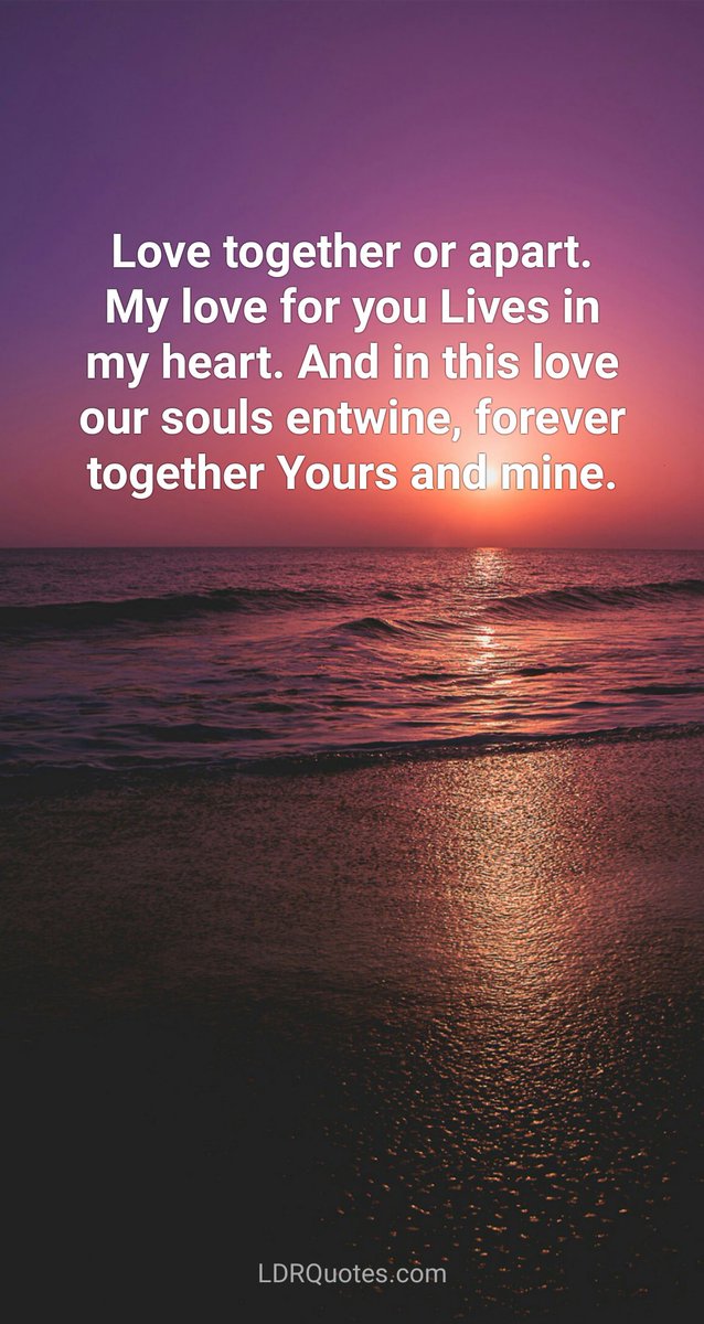 LDRQuotesApp's tweet photo. Forever together Yours and mine👫😍
#LDRQuotes #LongdistanceRelationship #CoupleGoals #RelationshipGoals #Distance #Love #Happiness https://t.co/aQwXwpVU3V