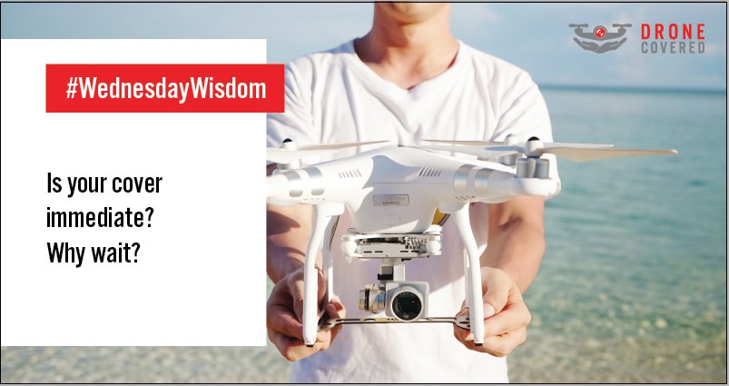Dronecovered's tweet image. Drone Covered insures you in four easy steps, enter your Details, select your Product, enter your Personal &amp;amp; Payment details and receive your Policy Confirmation. Quick, Convenient and Instant!
dronecovered.com #Dronecovered #Instantcover #whywait #4easysteps