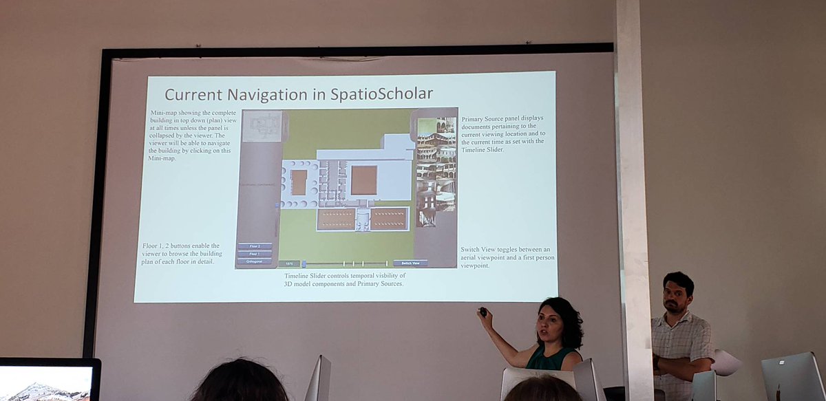 duke_dahvc's tweet photo. @SpatioScholar team do a great job explaining data structures &amp; interface coding + underlying intentions. #DAHVenice2018 https://t.co/TytCGMWFT9
