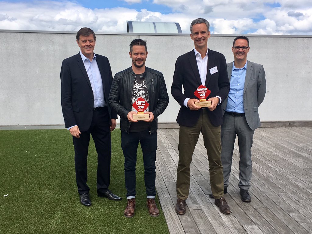 Maak hier kennis met onze laureaten Belgian Maker Award 2018: belgianmakeraward.be 👏 #belgianmakeraward