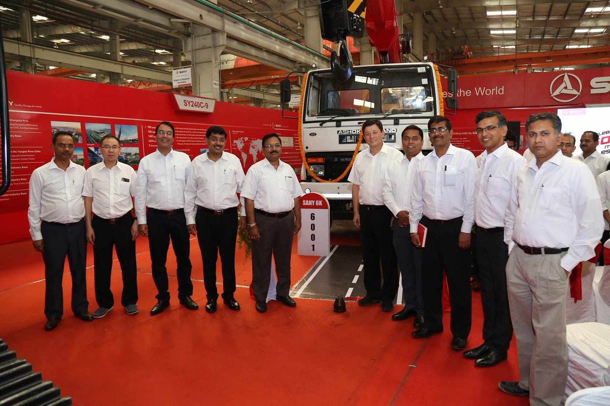 b2bpurchase's tweet photo. SANY rolls out 6000th machine from Chakan plant:
Read Full Article Here
https://t.co/ns7hhvFnYm
@SanyIndia https://t.co/DgkkUsyPTx