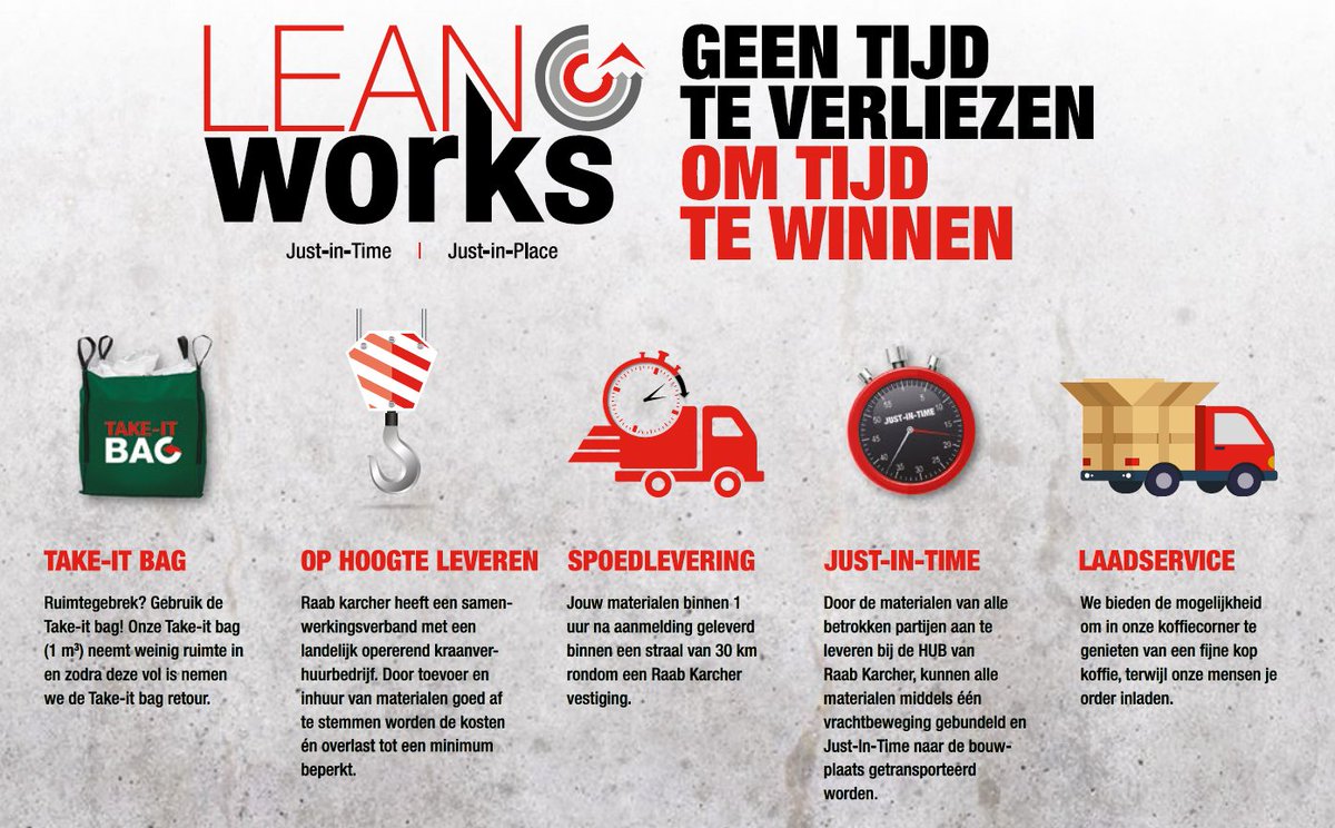 Heb jij het gemak van Leanworks al ontdekt? Geef al je logistieke zorgen omtrent je bouwproject uit handen en bespaar veel tijd én geld! 🚛💪 Meer info >> goo.gl/TtnNf9