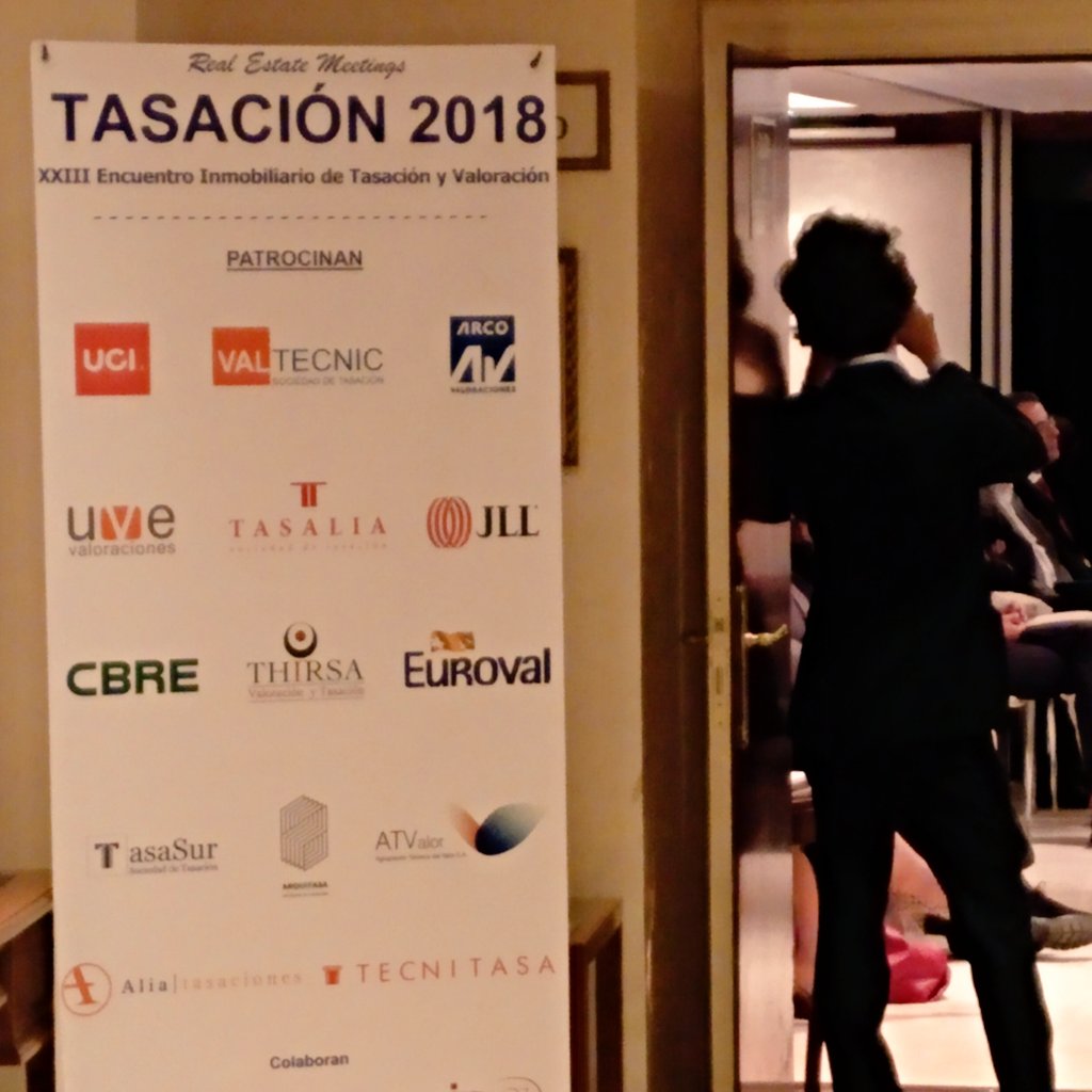 irimarq's tweet photo. Evento anual #tasacion2018 de @CesineEditorial con un programa extraordinario este año. Buen trabajo de @JavibeeOlivares https://t.co/AWUxTdruvS