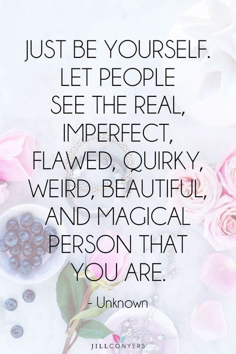Great advice - just be yourself 💜🙌🏻 via @ctempesta70 #Positivity #PositivityCorner #PositiveMentalAttitude #quotesoftheday