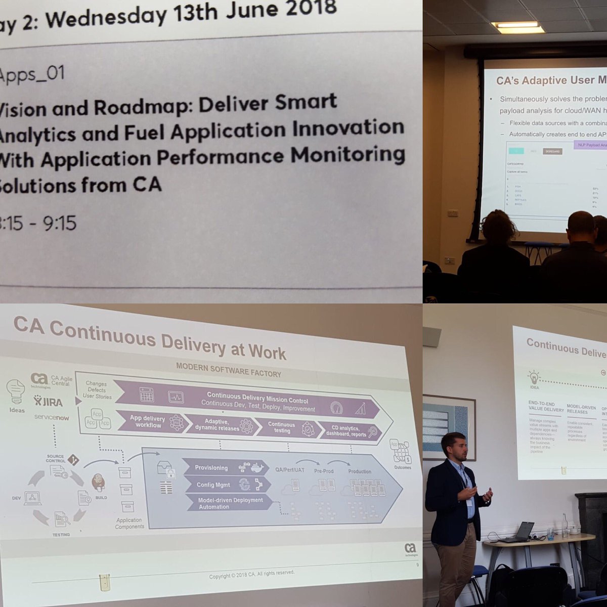 attunedtech's tweet photo. Lots of material covered today as well from @CA_Agile_Ops in the #DevOps #APM #continuousdelivery #AI #AgileOpsSummit https://t.co/dR82Fh6zxS