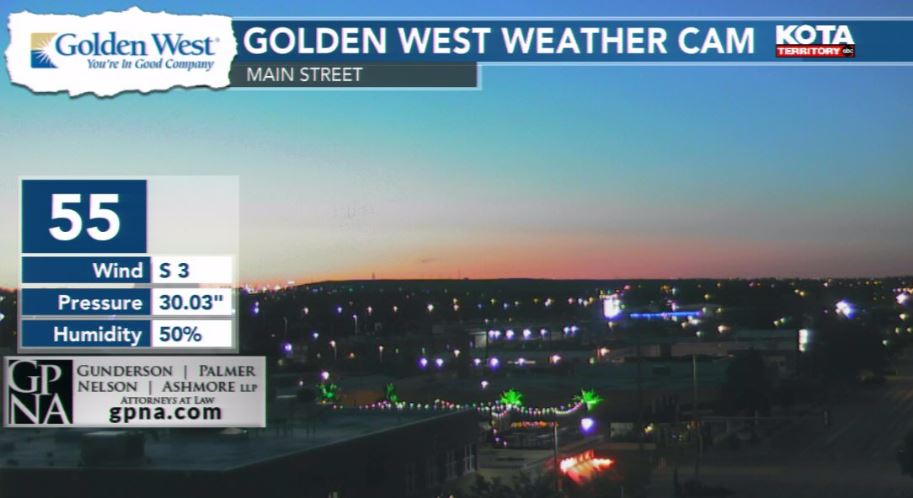 colleenhurleywx's tweet image. Good morning KOTA Territory! Chilly (40s) in spots this morning but we'll be up to 86° this afternoon. #kotaweather