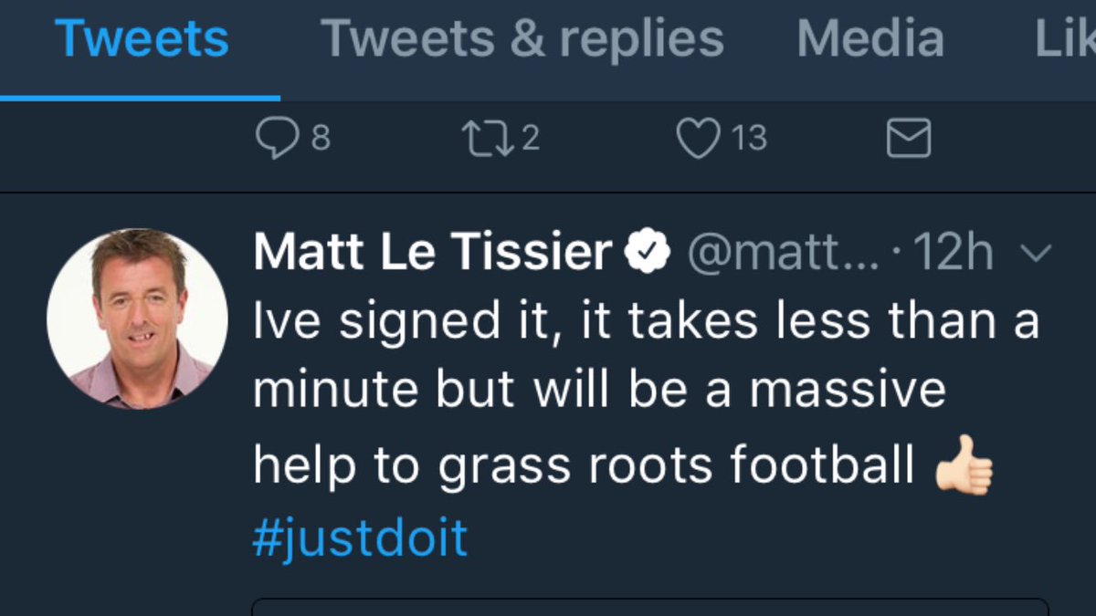 Matt has signed have YOU ? change.org/p/government-i… #savegrassrootsfooty