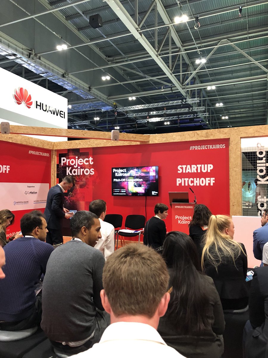 EFSeries's tweet photo. Getting ready for the next pitch off competition at #ProjectKairos #TechXLR8 #LTW https://t.co/eDLm658c7x