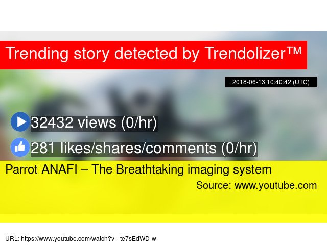 droneolizer's tweet image. Parrot ANAFI – The Breathtaking #imaging system #imagestabilization drones.trendolizer.com/2018/06/parrot…