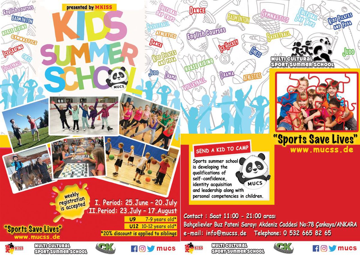 checkthepuck's tweet photo. Have you registered for the summer school yet? MKISS has organized two summer periods for 7-12 years old kids to have fun while learning during summer time. For more information message us or email at: info@mucss.de #summerschool #mkiss #mucs https://t.co/AXucSSibD7