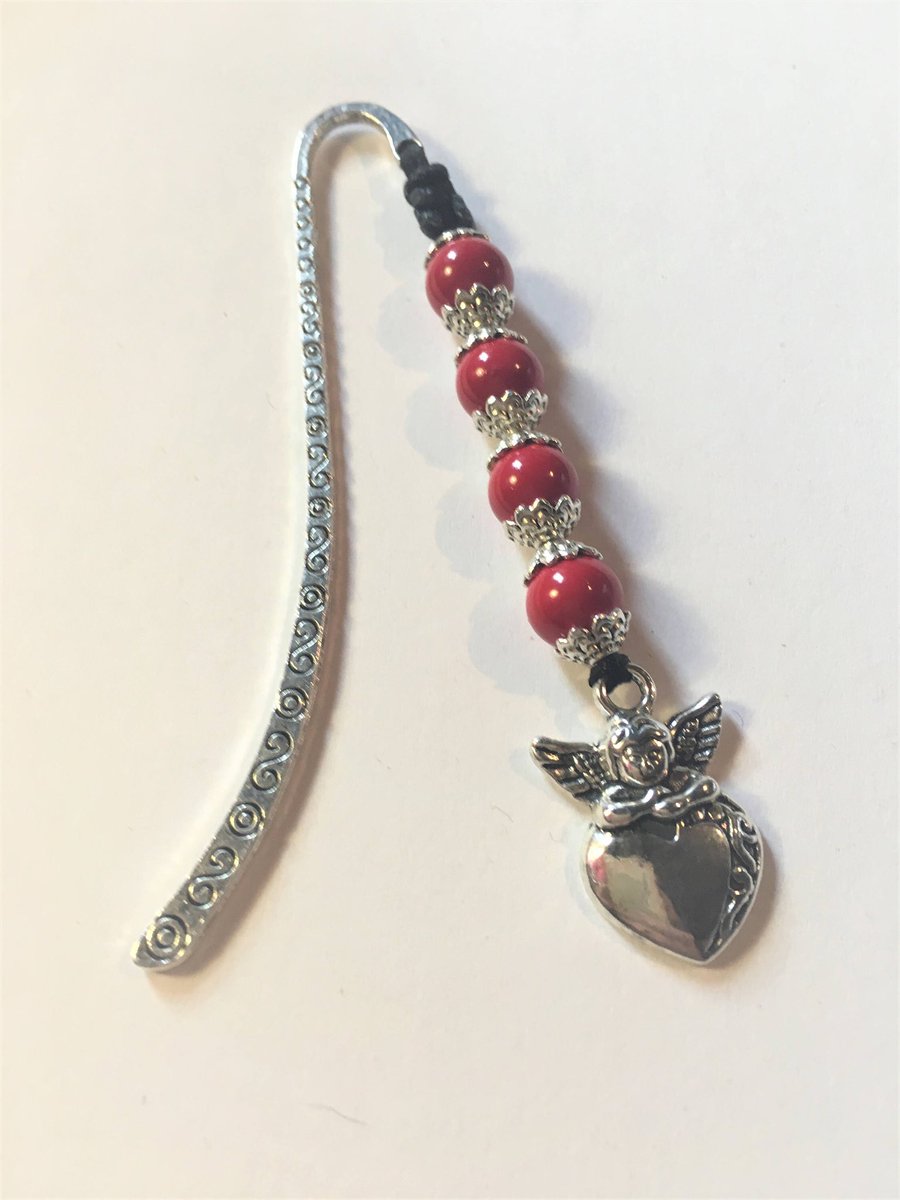lesbreloques's tweet photo. #etsy : Marque page "Le coeur et l'ange rouge" #madeinfrance #etsyseller #bookmark #love #angel  https://t.co/PA47vEzOmk https://t.co/eW0nwXzlpO
