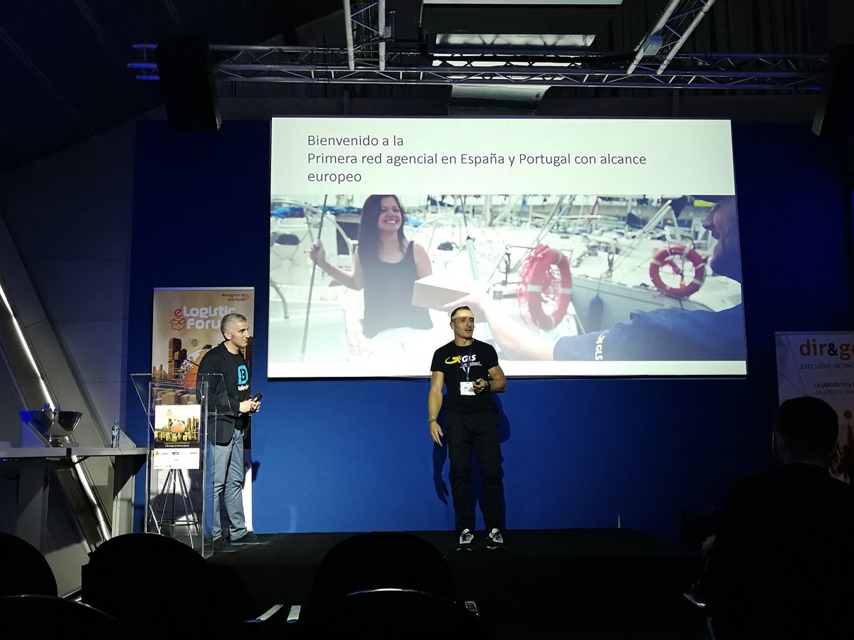 DIRyGE's tweet photo. Por último, acabamos con el caso de éxito de  @GLS_Spain y @BuleVip #eLogistic18 https://t.co/qyENKbikf3