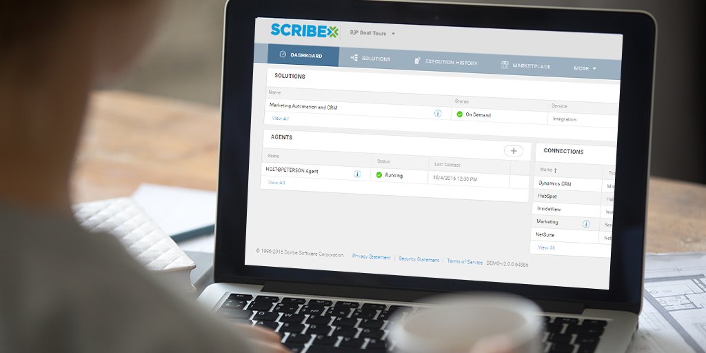Are you looking to connect business applications and data sources? #ScribeOnline, Integration Platform as a service, is the quickest, most cost-effective way to integrate business critical information. Sign up NOW for a free trial! scr-i.be/2sRAx0S