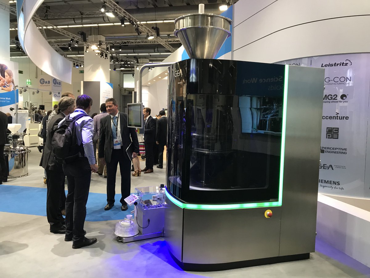 s3process's tweet photo. Have you seen the MODUL™ Q at Achema yet? The latest tablet press from GEA  is designed to simplify containment, quick product change-over and increase overall efficiency.  It's on display at Achema this week, Hall 4, Booth 46. https://t.co/SN2SGxt9C6