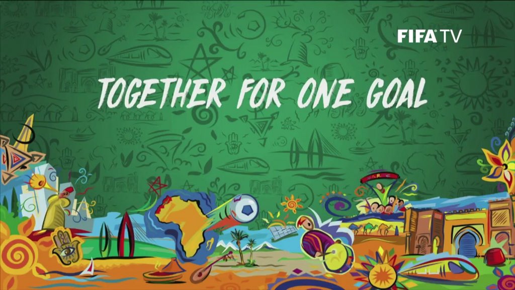 Morocco2026_EN's tweet photo. #Morocco2026 🇲🇦

At the 68th @FIFAcom Congress, Member Associations have voted in favor of the North American United bid, which will now organise the 2026 @FIFAWorldCup 

#Morocco2026 congratulates @United2026 for their victory and we wish them well

#TogetherForOneGoal https://t.co/3pKizFhy6O