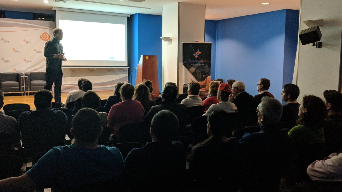 learningtex's tweet photo. With more than 20 attendants @aitex_es celebrated in April its multiplier event. The #OER were presented and attendants seem very interested on the new upcomming #MOOC . @MOOCs  @sepiegob @LWMOOCs @elearningnetwk #elearning https://t.co/NjgWvy8kql https://t.co/tPdjnsQ3T9