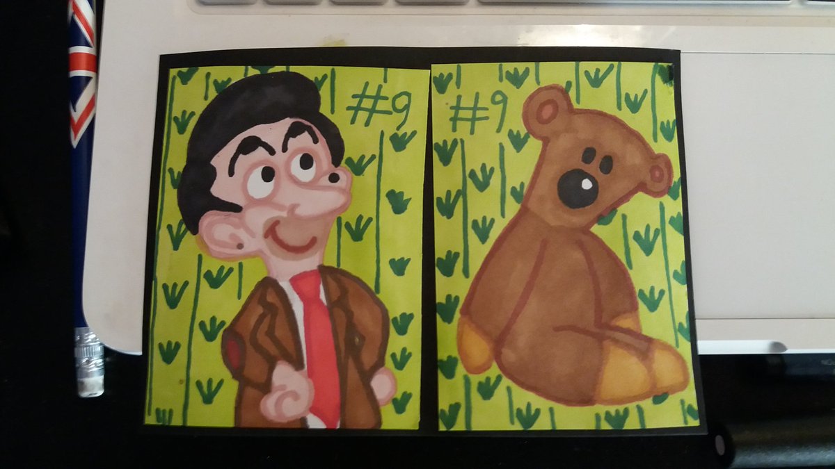 LaptopGeek92's tweet photo. More Cartoon Characters for #ToonJune 
#InspectorGadget #MrBean #teddy #TimeSquad #Tuddrussel #Larry3000 #Cuphead

#artistsontwitter 

 @MrBean @cartoonnetwork @ComixCentral @COM1CBOOKS https://t.co/74pAqDrRyR