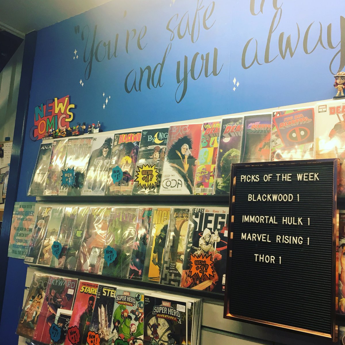 DarkSideComicUK's tweet photo. Which NEW COMICS will you pick up? ✨
-
#comics #ncbd #bynight #coda #deadpoolassassin #domino #exiles #themagicorder #marvelrising #proximacentauri #starboy #theweeknd #stellar #thor https://t.co/tyQmyWux8V