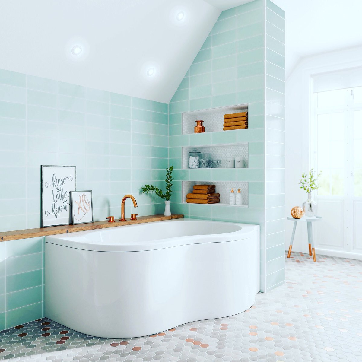 Trojan_Baths's tweet photo. What do you think of our Quebec bath? We love a shaped bath to add something a little different to a bathroom! #bathtub #TrojanBaths https://t.co/2vOqaDZy0X