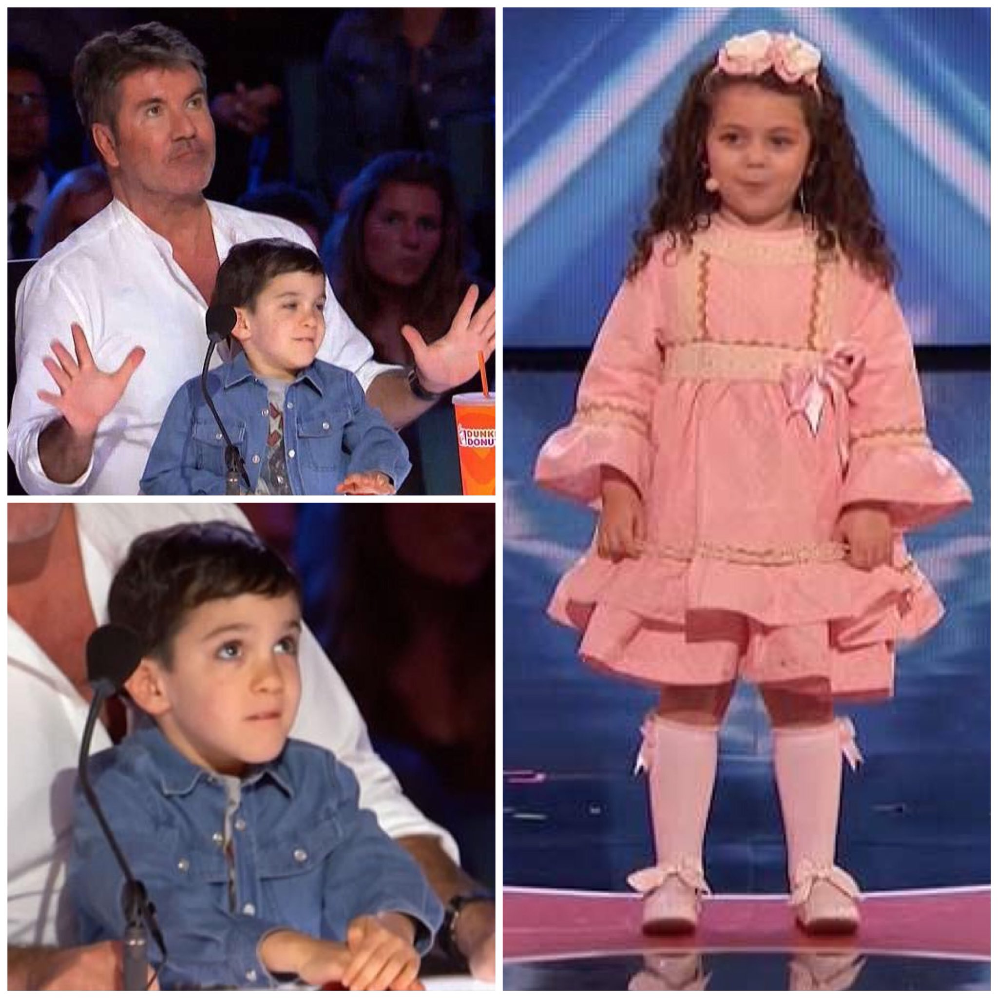 Simon Cowell Online on X: "Simon Cowell turned matchmaker for his 4 year old son Eric on @agt last night! When cute as a button Sophie Fatu auditioned Simon said 'He's gonna