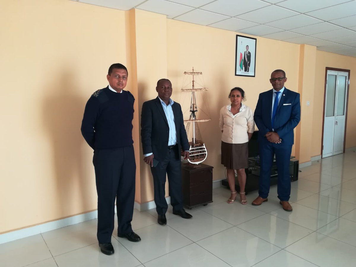 MASE_programme's tweet photo. #APU team @commission_coi continues the #assessment exercise in #Madagascar this week in the context of the #EU funded #MASE prgme after signature of agreements by 5 #ESAIO countries to develop #Regional #mechanism based on #informationsharing & #operationsatsea. @RMIFCenter https://t.co/ntBA8eCOLi