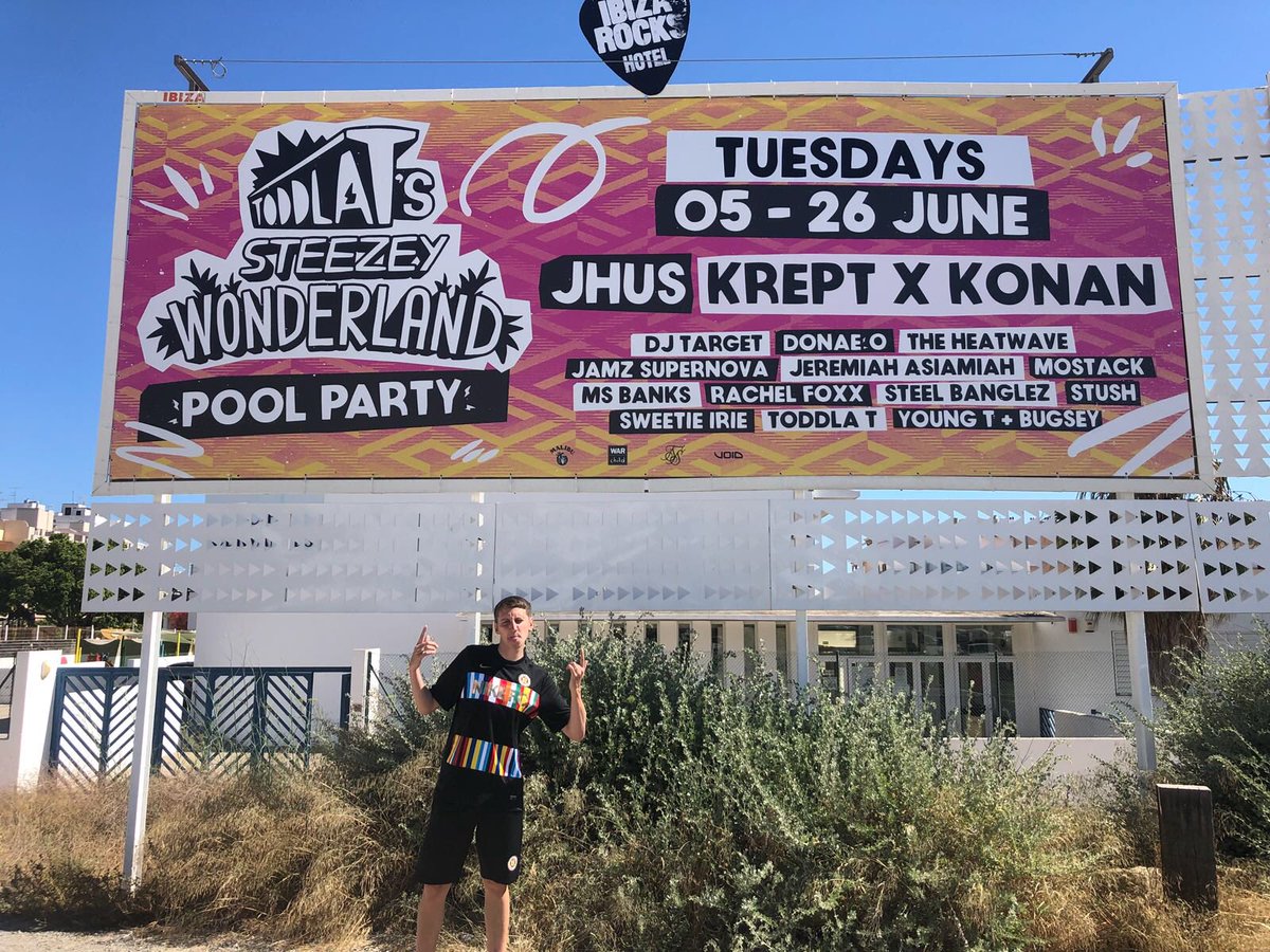 Week 2 of steezey wonderland was sick Big up all for coming shout out to @msbanks94 @sweetieirieofficial @jeremiahasiamah And @kreptandkonan 🔥🔥🔥