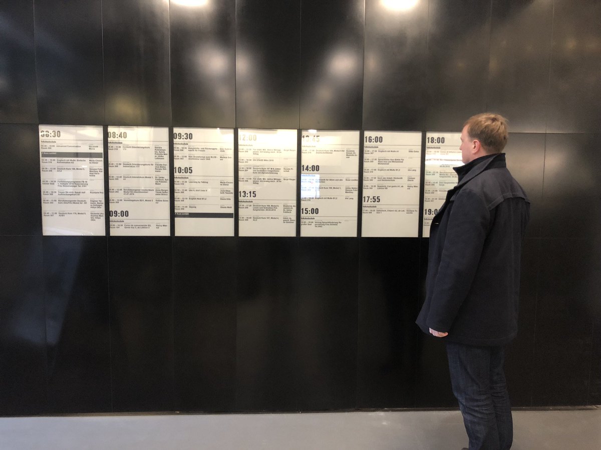 MpicoSys's tweet photo. Want to see world's largest installation 31.2" E Ink displays ? Go see MpicoSys 7 x 31.2 on one wall - live in Kulturzentrum Ludwigsburg, Germany https://t.co/OaSk3oObvb
