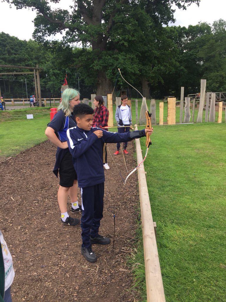 KendSachar's tweet photo. Archery- harder than it looks!! #KenderSJ2018 https://t.co/5k5yb8tCeT