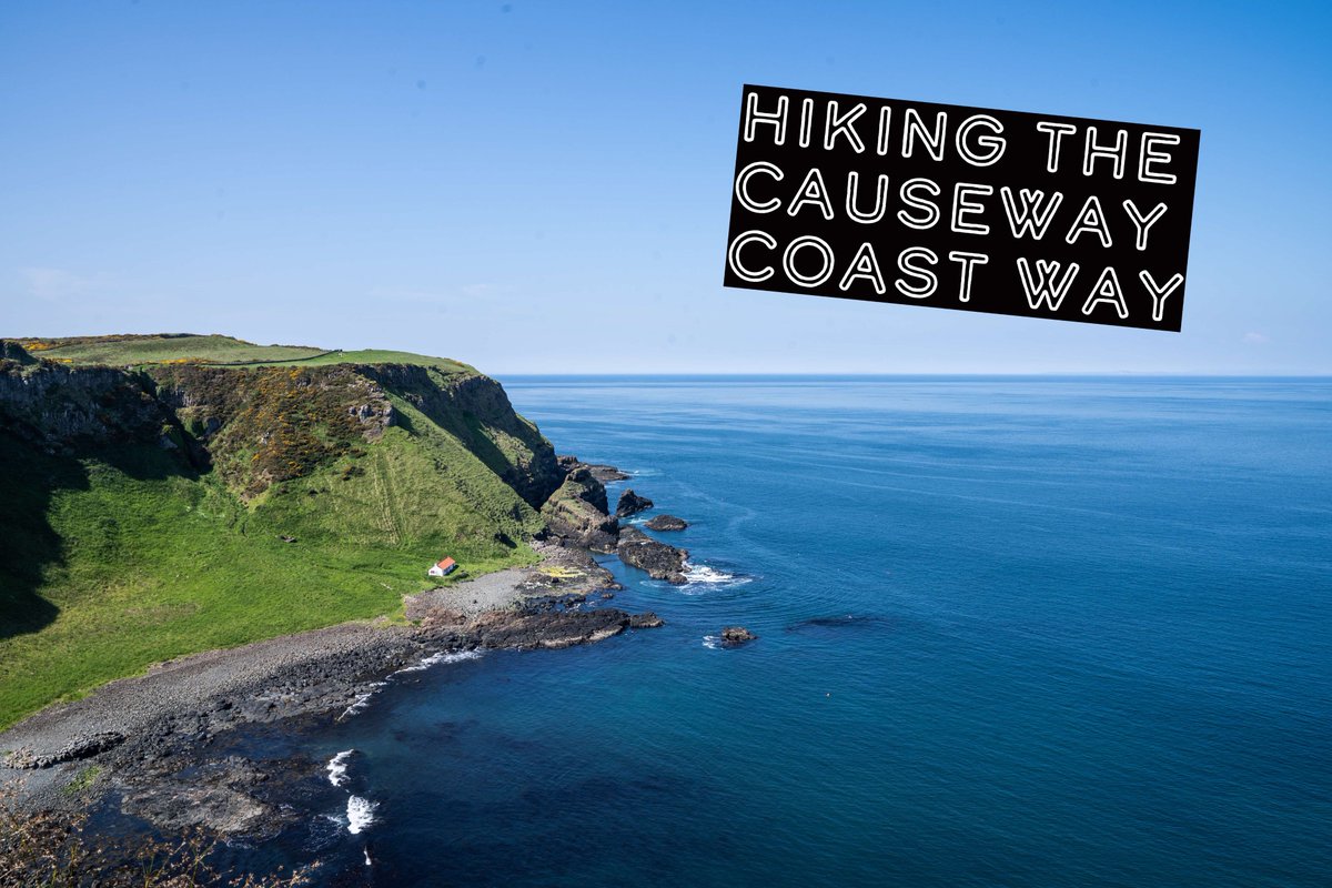 I hiked the #CoastwayCoastWay and made a video of it! youtu.be/CeoDGSFc6UE #Ad #hiking #backpacking #DiscoverNorthernIreland #loveireland