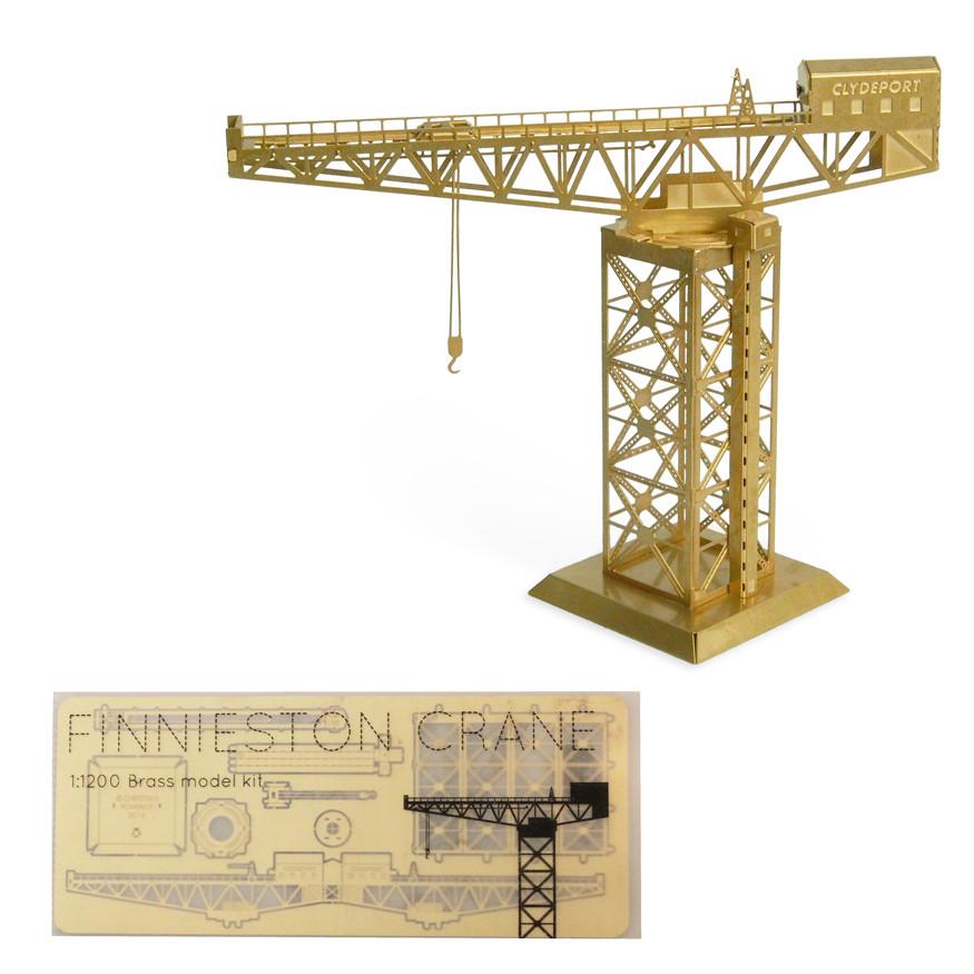 A perfect Father's Day gift for those with an affinity for intricate details and Glasgow's industrial past. This  1:1200 brass model of the iconic Finnieston crane comes packed flat and ready to assemble: 
gsashop.co.uk/collections/fa…