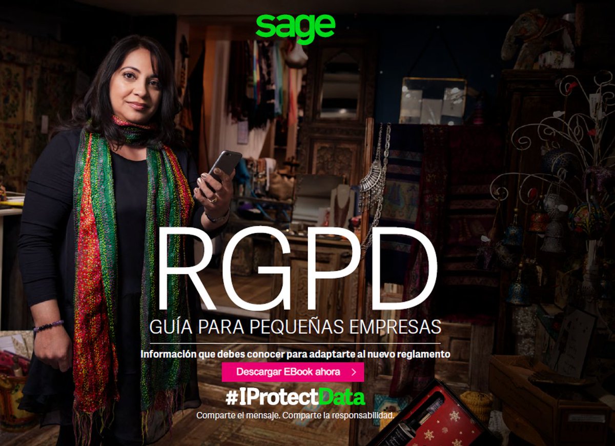 sislei's tweet photo. ¿Eres una #pequeñaempresa y no estas preparado para #RGPD? Consigue toda la información que necesitas descargando este eBook y aprovecha la ampliación del PLAN DE AYUDA RGPD de Sage hasta el 30 de junio #IProtectData #AyudaRGPD @SageSpain https://t.co/raf5GajD9p https://t.co/EuYGk8bOpH