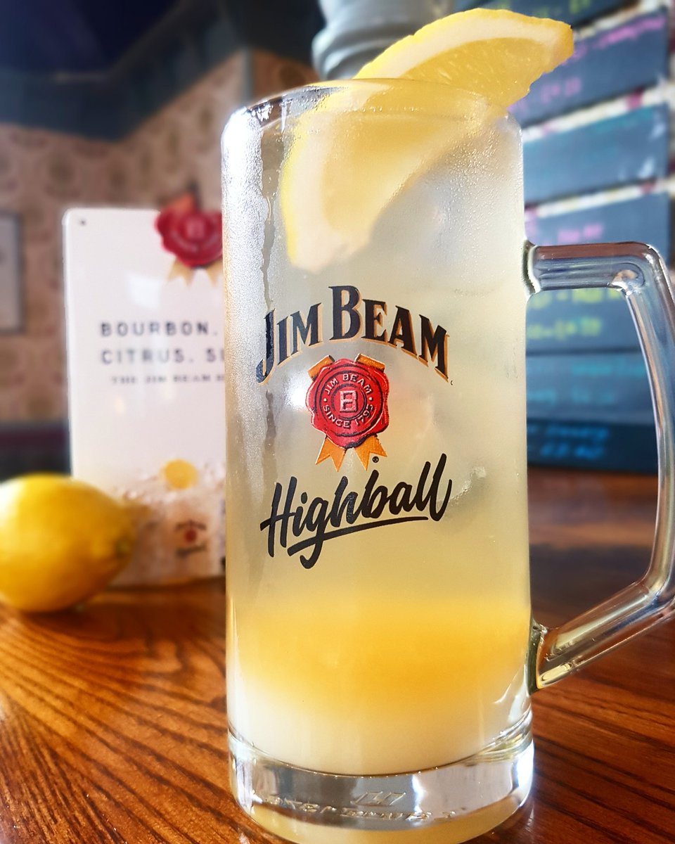 TheVictoria's tweet image. Have you tried our @JimBeam Highballs yet? This one is the 'classic highball' made with Jim Beam, Lemon juice and topped with soda! Simple yet refreshing! #trythem #highball #whiskey #classic #longdrink #jimbeam #afterworkdrinks #independantbirmingham #johnbrightstreet