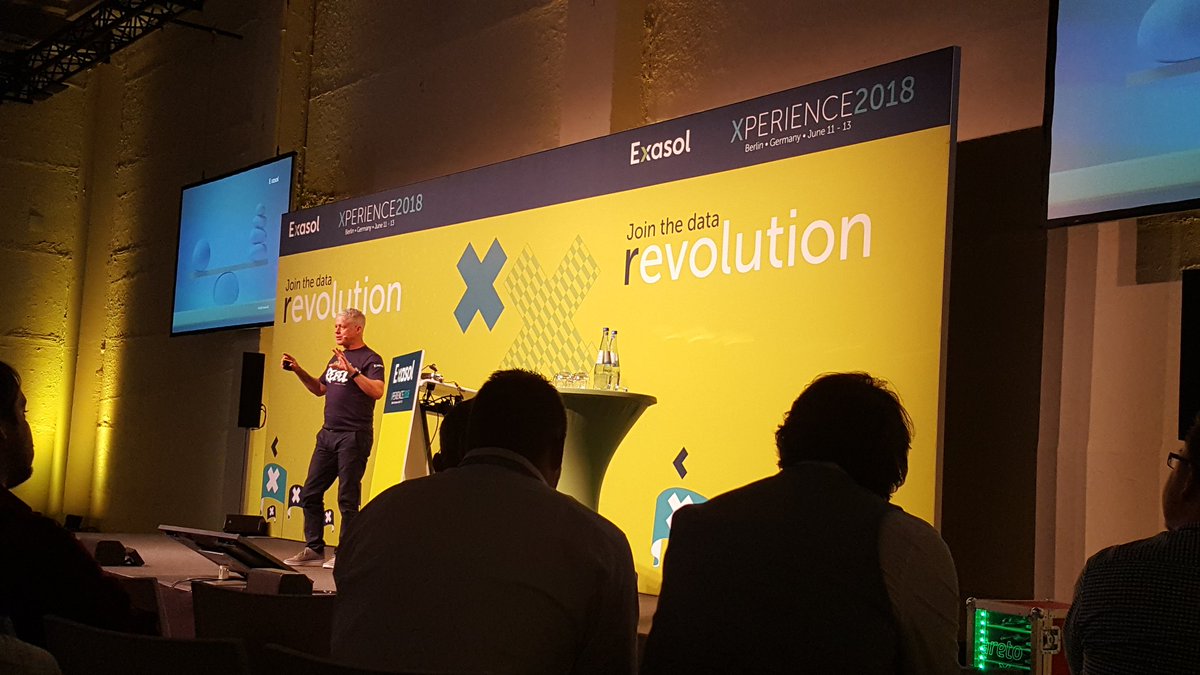 simonaloffredo2's tweet photo. The past days have been great!! Proud to be part of such an amazing company @ExasolAG #TeamExasol #XP18 https://t.co/c1T2yxgYrM