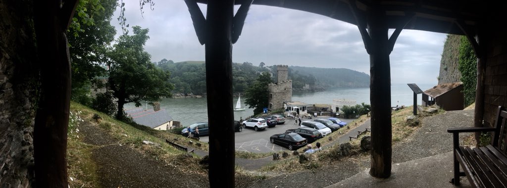 #myview for today #castletearooms @discoverdart @KingswearCastle