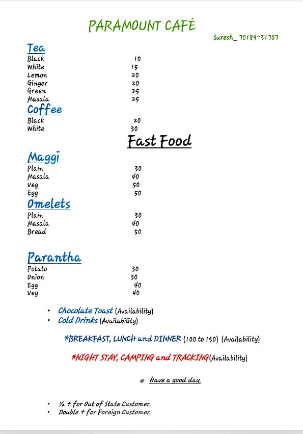 paramountcafe9's tweet photo. Give a chance 2 Serve u Better.
..... #Paramount https://t.co/a6AbMFbhhk