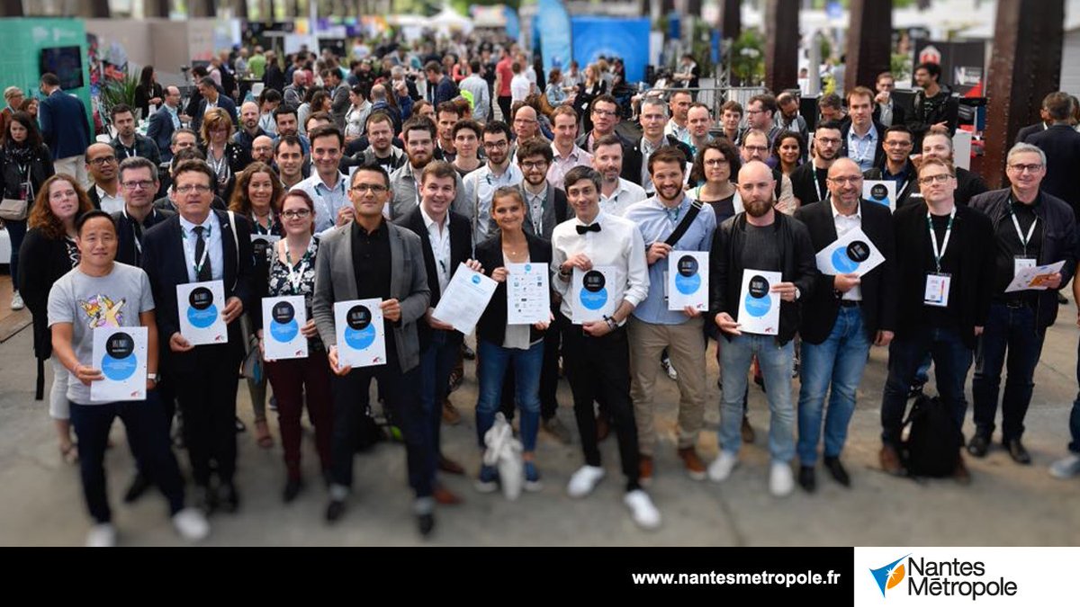 ChangeonsLeJeu's tweet photo. RT @benoit_furet: Au @web2day
Pendant et après le lancement de @Naoned_IA de la @NantesTech avec @franckytrichet @UnivNantes @CentraleNantes @lecolededesign Pierre Antoine Gourraud @twit_PAG @E_COBOT @CAPACITES_SAS @CHUnantes 
Collectif nantais de l' #IA… https://t.co/4afH8mlLEY