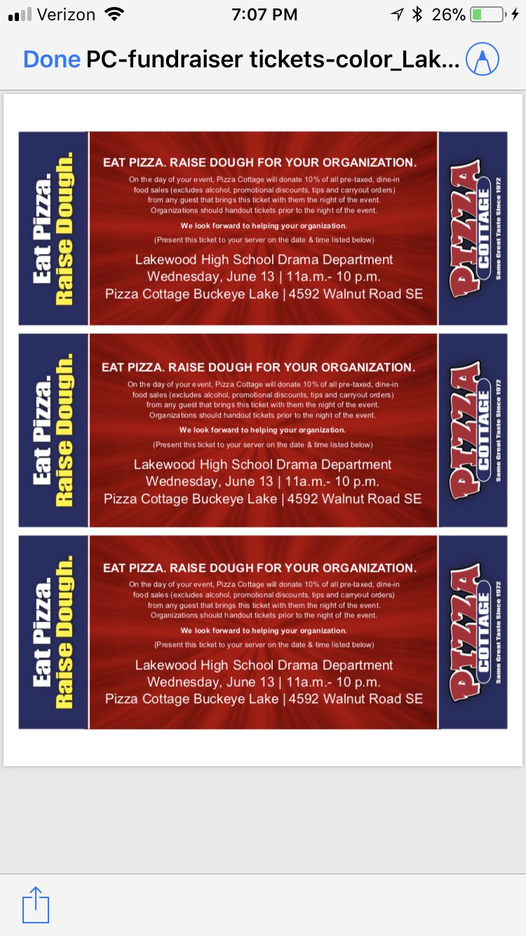 Lakewood Drama On Twitter Today S The Day Eat At Pizza Cottage