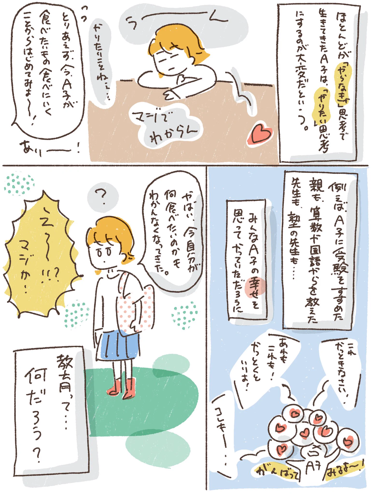 あなたの本当にやりたいことって？現代の詰め込み教育の在り方に考えさせられる！