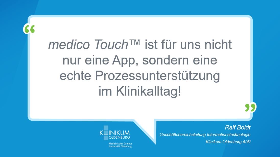 CernerDE's tweet photo. medico Touch ist mehr als eine App – davon können Sie sich morgen auf den St. Wolfganger Krankenhaustagen live überzeugen... Wir freuen uns schon! #SWKT18 #NichtOhneMeinTouch https://t.co/YW7iHQ24UF