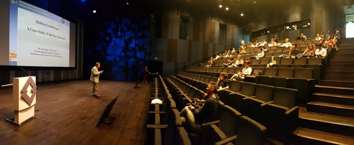 civilscape's tweet photo. Gerhard Ermischer talks about citizen science and the Spessart landscape during the #Modscapes conference 2018 / Baltic Landscape Forum. #EYCH2018 event makes #EuropeForCulture touchable in the  Estonian Nationalmuseum in Tartu. https://t.co/PNHhMsmxpF