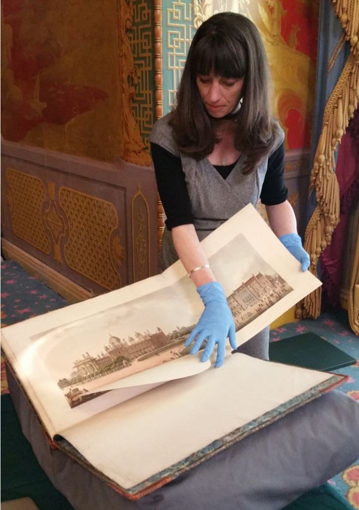 Join us next Thurs for a glass of fizz, a talk on <a href="/HumphryRepton/">Humphry Repton</a>'s unrealised plans for the Royal Pavilion Estate, &amp; the chance to see not one but two Repton Red Books - we're getting the book for Heathfield Park out too! ow.ly/Q6Xg30ktAMU <a href="/BrightonMuseums/">Brighton Museums</a> <a href="/HeathfieldAbout/">Heathfield About</a>
