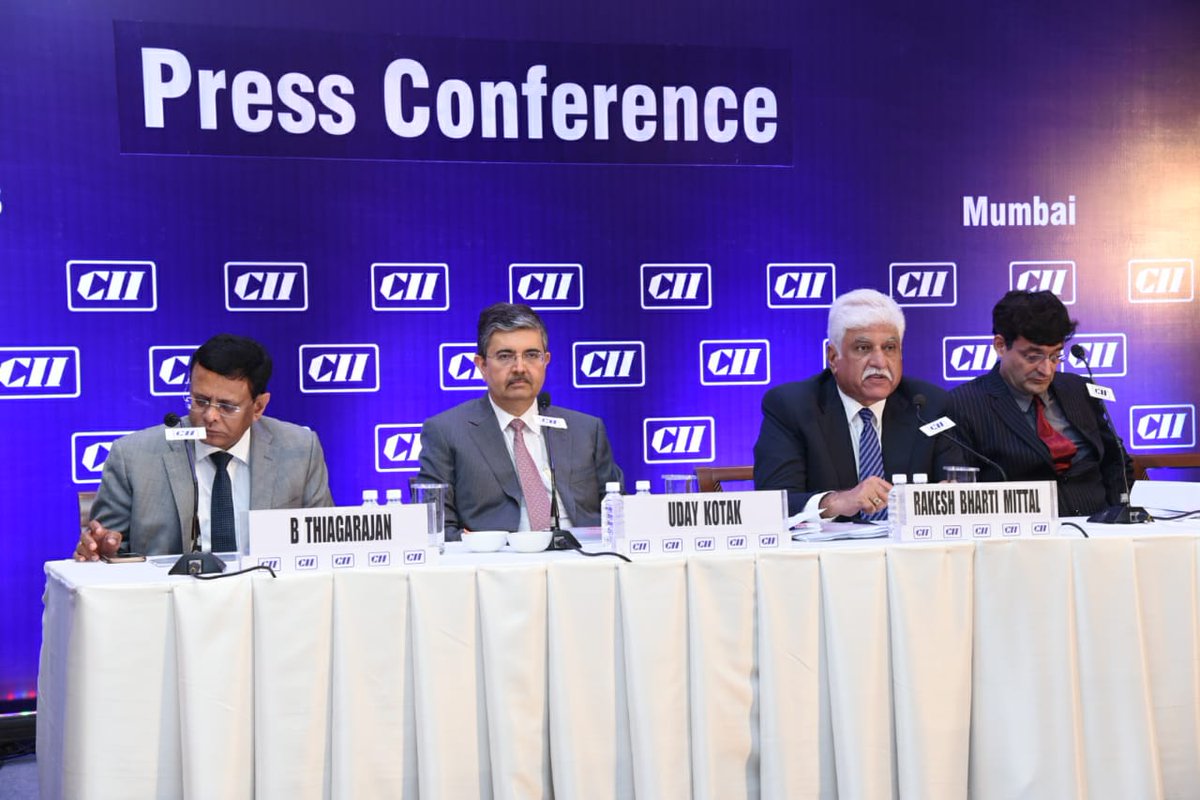 CII predicts 7.3-7.7% growth in 2018-19 and expects it to strengthen further in the next few years despite global challenges. Addressed media in Mumbai yesterday.