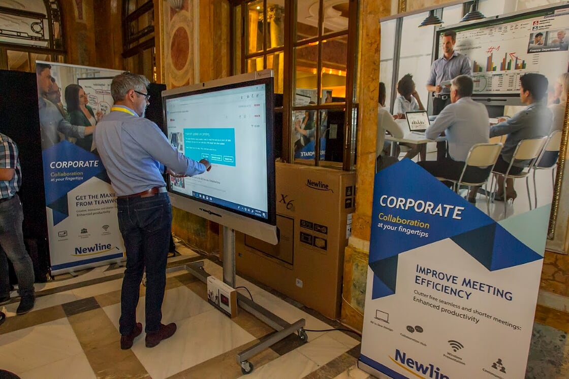 NewlineEurope's tweet photo. Newline Interactive participated with #MGT in Bucharest Technology Week, 15-18th of May. #btechweek https://t.co/AxQVsWQkDA