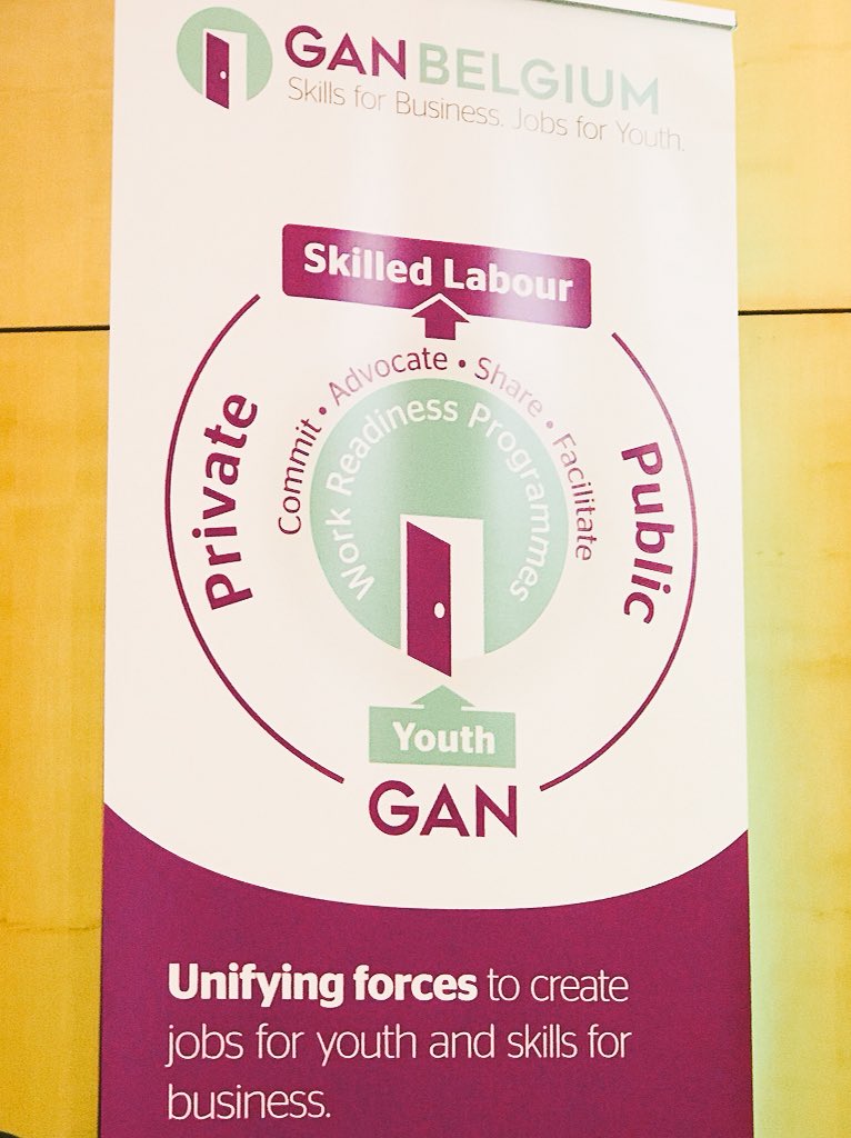 BartBuysse's tweet photo. Kick-off launch of @GANBelgium by @AlainDehaze CEO @AdeccoGroup @VBOFEB. Unifying forces to create jobs for youth and skills for business #GANBElaunch #GANmovement #Jobs4Youth @AdeccoGroupBE https://t.co/BRk1Gc9Kcv