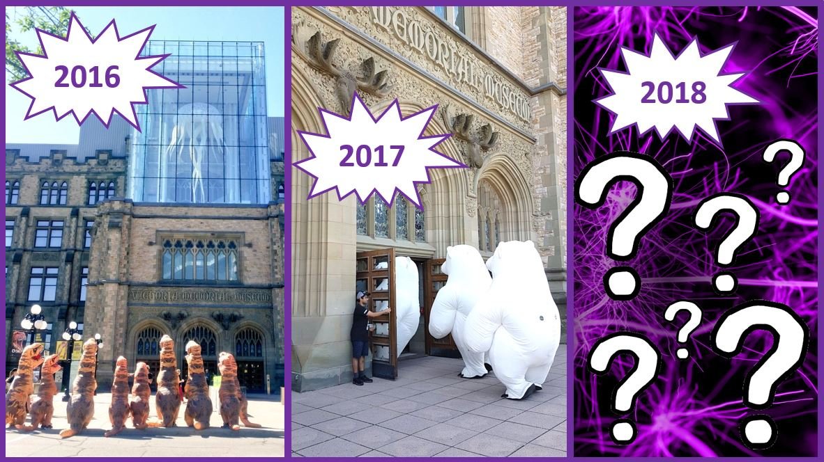 MuseumofNature's tweet photo. Remember the ultimate dinosaur invasion? Or last summer’s roaming polar bears? This Friday, get ready for another bunch of special visitors! Can you guess who? Hint: Think of a famous equation about mass and energy. #BrainAtTheMuseum #Brain #Ottawa https://t.co/8paHFljYCP