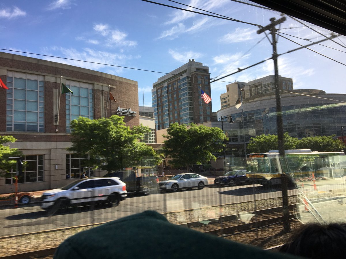 SpringISD's tweet photo. The @EMERGEfellows students are excited to be in Boston proper this morning, Day 3 of their college tour. Next stop, Boston University! #ProjectEMERGE #EmergeSpring https://t.co/TygjX2AThs