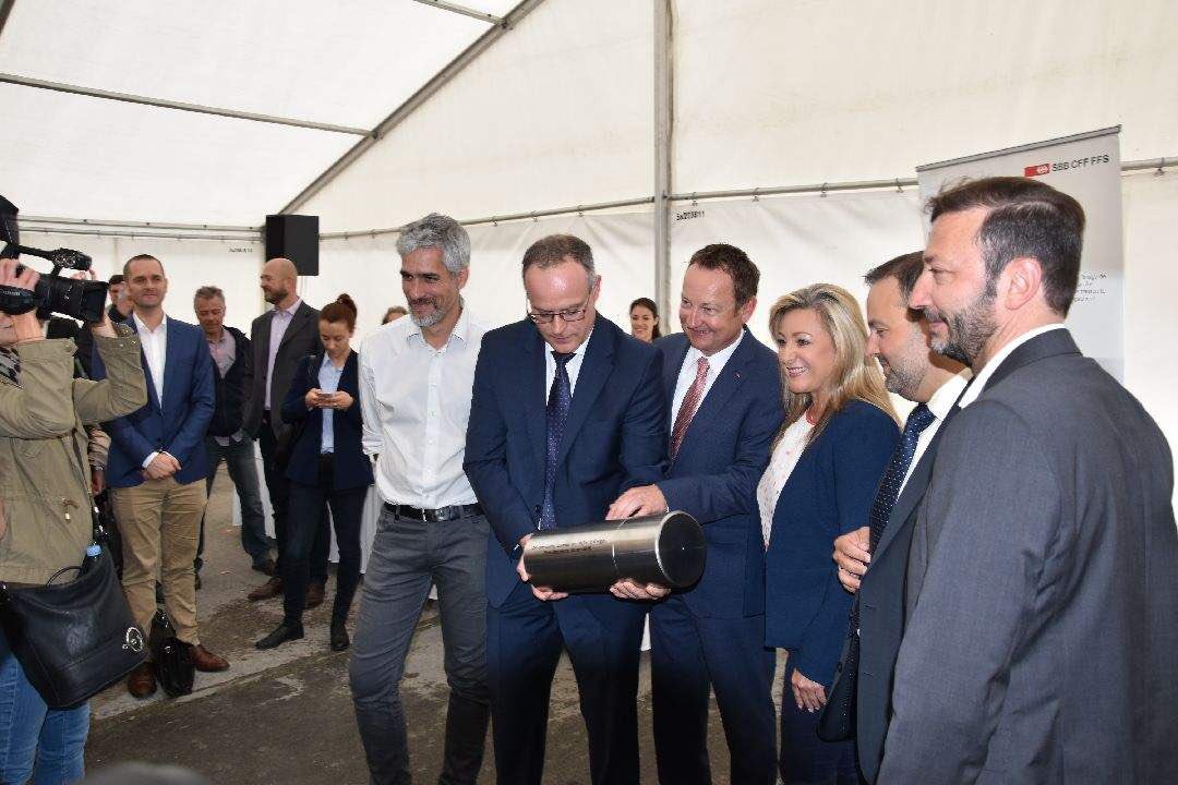 Grundsteinlegung in Morges. Ein neues Quartier entsteht und wird Morges positiv prägen!