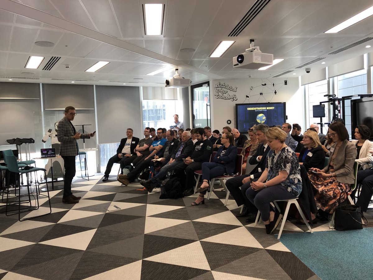 QUTCDE's tweet photo. #ArtofDigital - @marekkowal discussing the art of excellence. @LDNTechWeek @QUTBusiness https://t.co/xGjz9oPPKQ